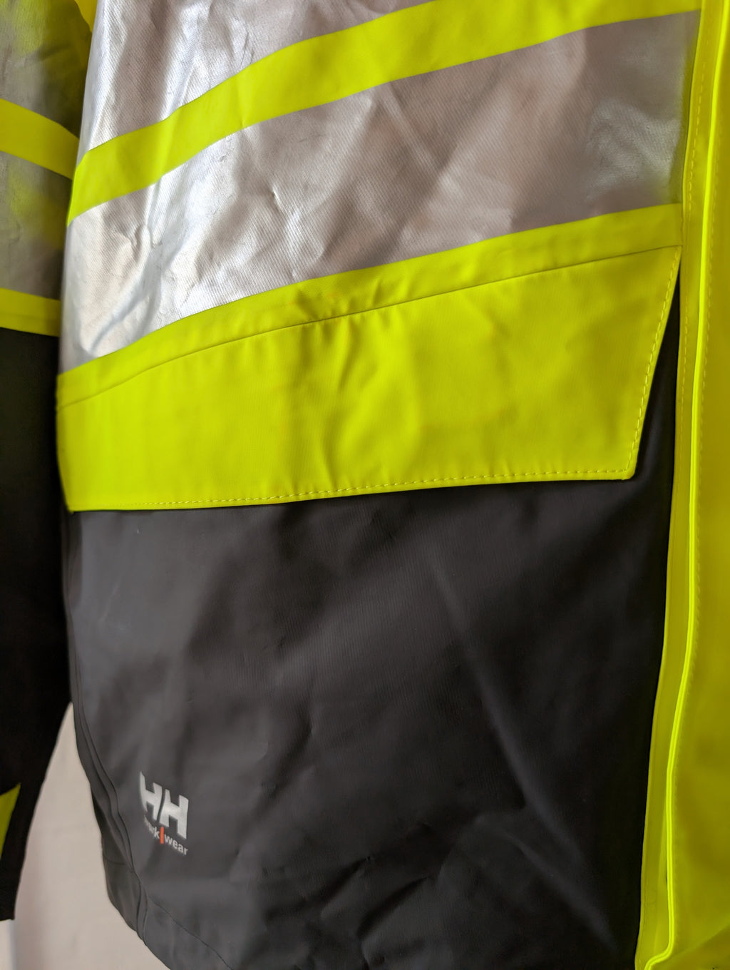 Flammehæmmende regnjakke