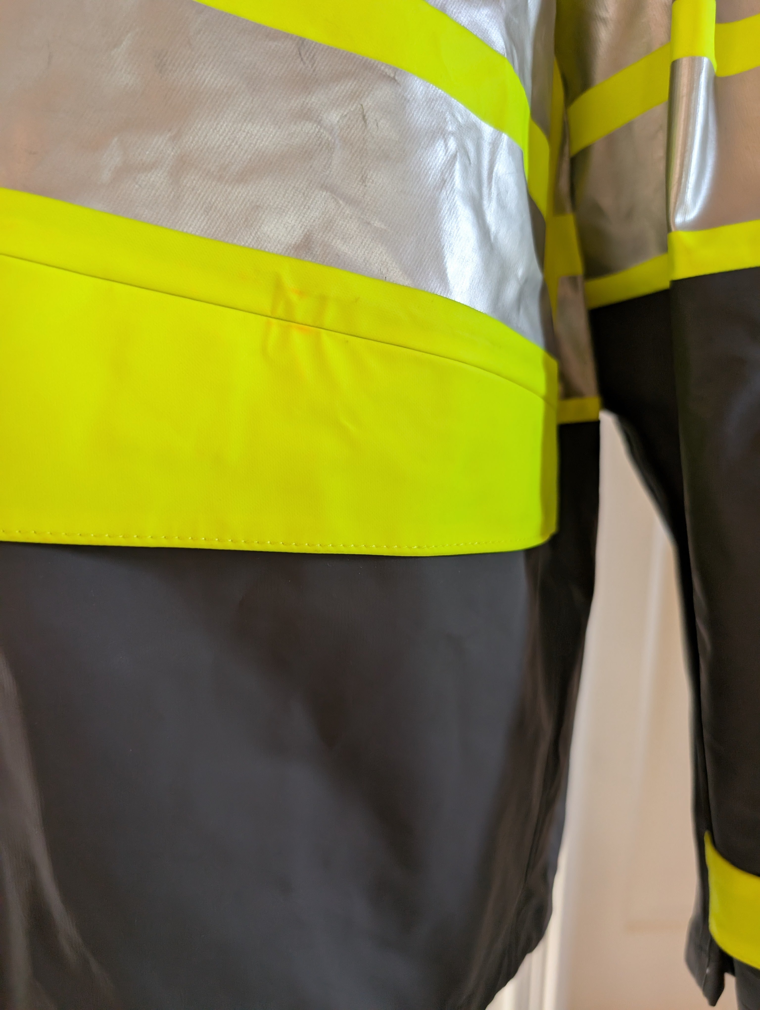 Flammehæmmende regnjakke
