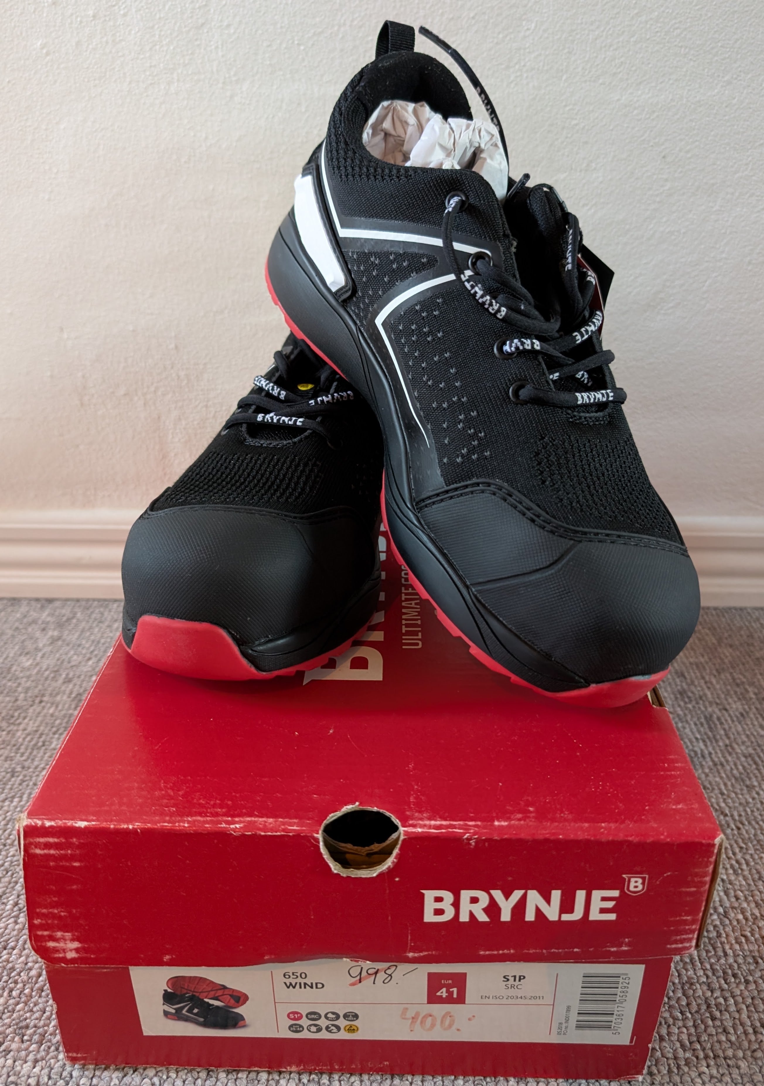 Brynje sikkerhedssko